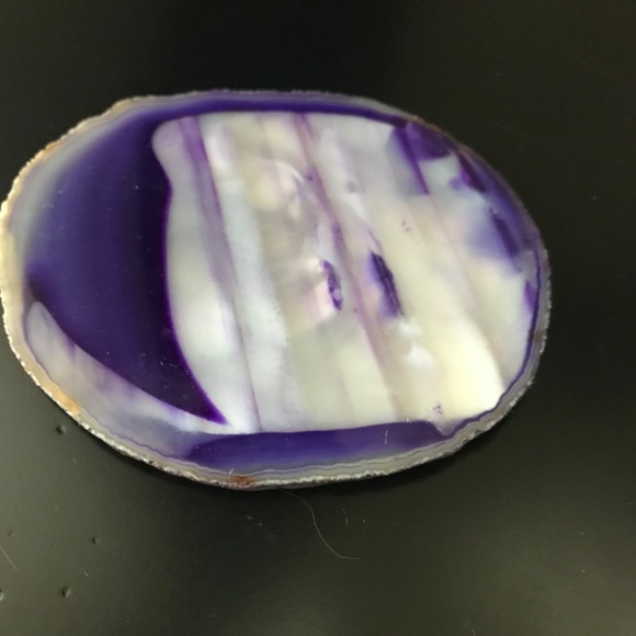 RABLABS New York Geode Coasters. NEW IN BOX. Set of 4 coasters - Picture 4 of 9